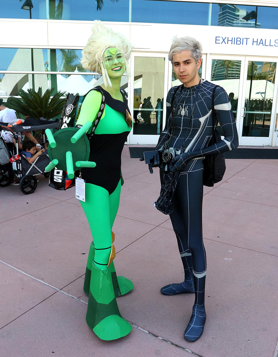 Peridot and Spider-Man