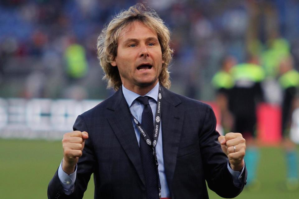 Dusting off his boots: Pavel Nedved: Getty Images