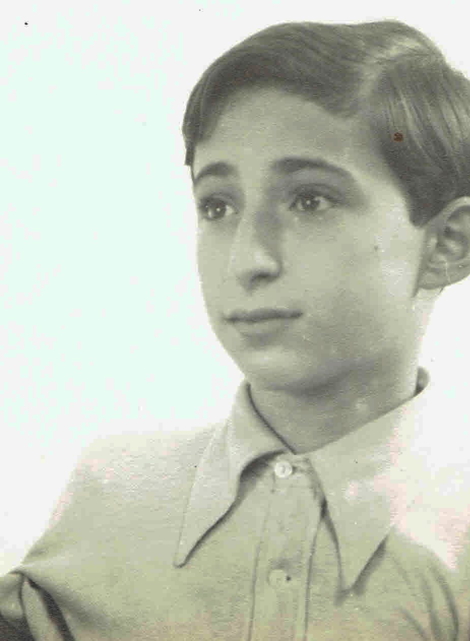 A photo of Holocaust survivor Fred Behrend of Voorhees at age 12.  Behrend reconnected with a childhood friend, Henry Baum, and reunited with him in 2019 in Florida,  where they winter.