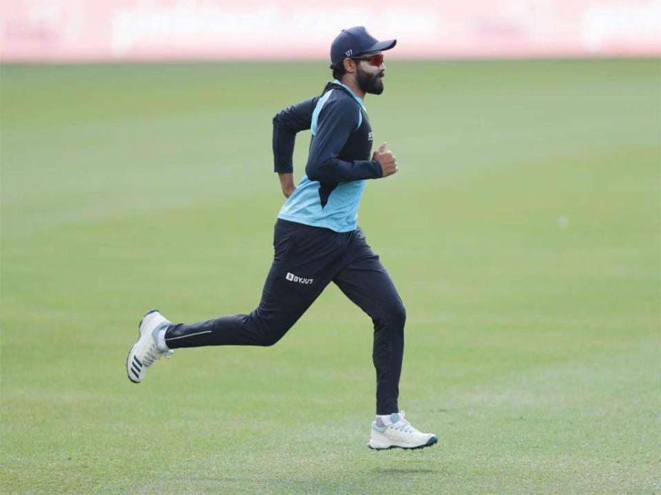 Ravindra Jadeja training