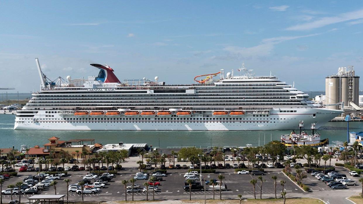 Search Continues After Man Goes Overboard on First Cruise