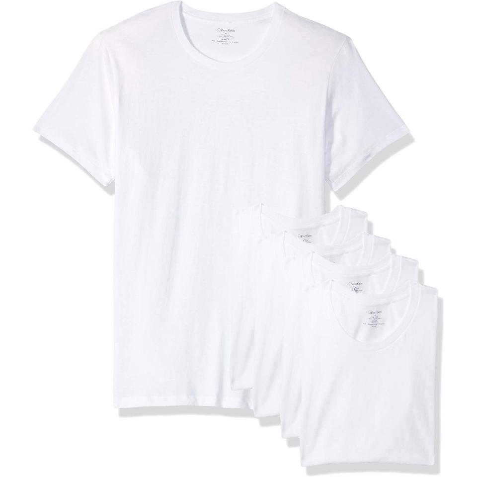 Crew Neck T-Shirts (4-Pack)