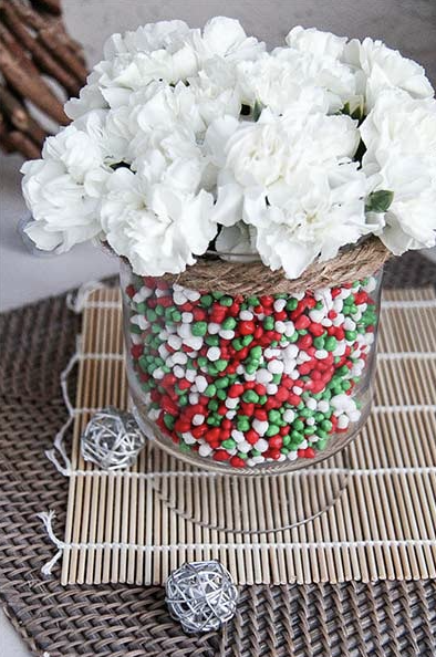 Floral Candy Centerpiece