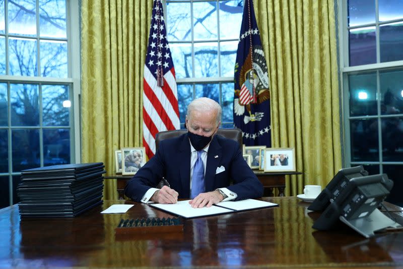 Inauguration of Joe Biden as the 46th President of the United States