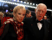 "È con il cuore spezzato e con infinita tristezza che abbiamo l'estremo dolore di annunciare la scomparsa di Max von Sydow l'8 marzo 2020", ha annunciato Catherine von Sydow. Fra le pellicole di maggior successo interpretata dal grande attore svedese figurano "I tre giorni del Condor", "Hannah e le sue sorelle", "Fino alla fine del mondo", "L'Esorcista", "Star Wars" e "Risvegli". Fra le serie "The Tudors" e "Il Trono di Spade". (GERMANY - Tags: ENTERTAINMENT)