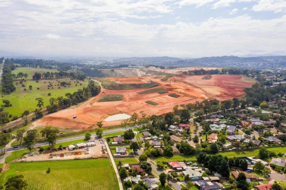 The Kinley site in Lilydale where the kangaroo cull has been approved. Source: Intrapac