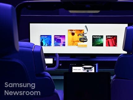 Samsung’s 2021 digital cockpit