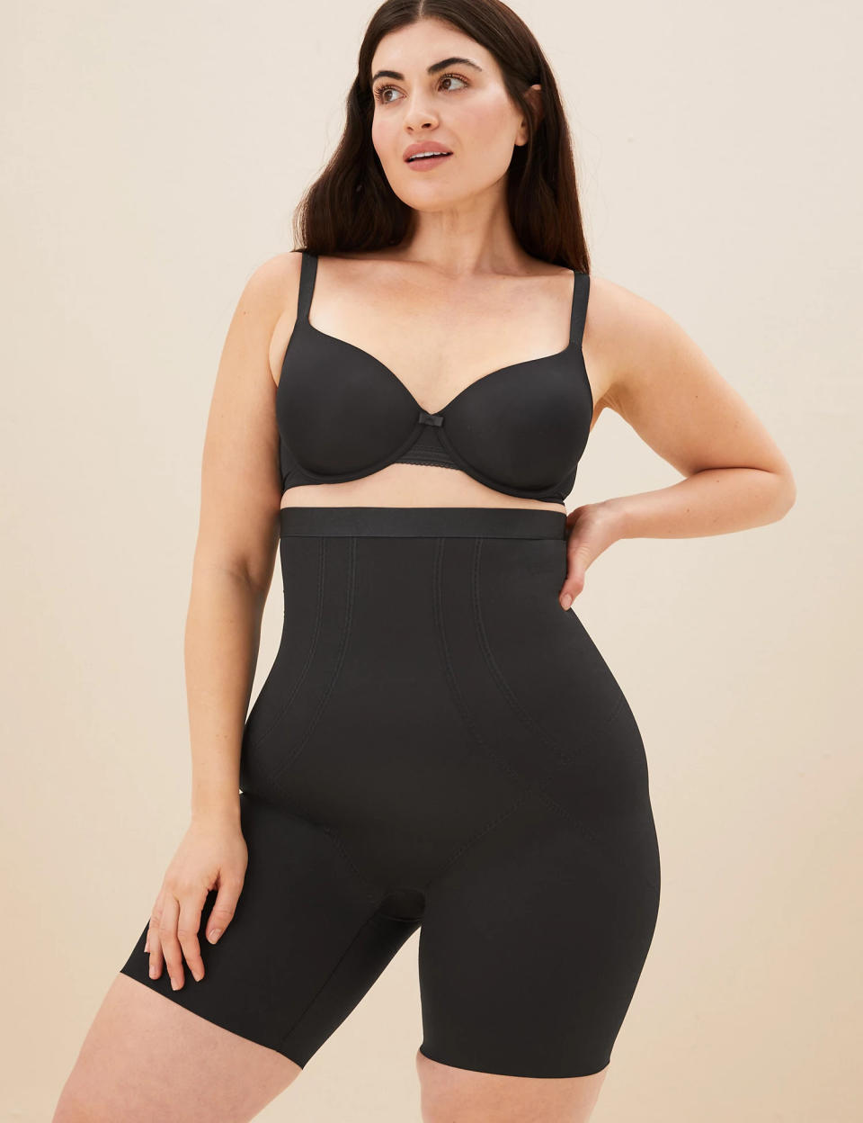 These pants are the best shapewear to give you a confidence boost in whatever you're wearing. (Marks & Spencer)