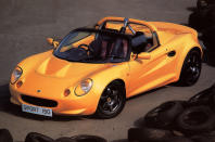 <p>Lotus has long been a by-word for pin-sharp dynamics, and nowhere was this more evident than with the first-generation Elise. Fast, light, frugal and affordable, it's the perfect B-road blaster.</p>