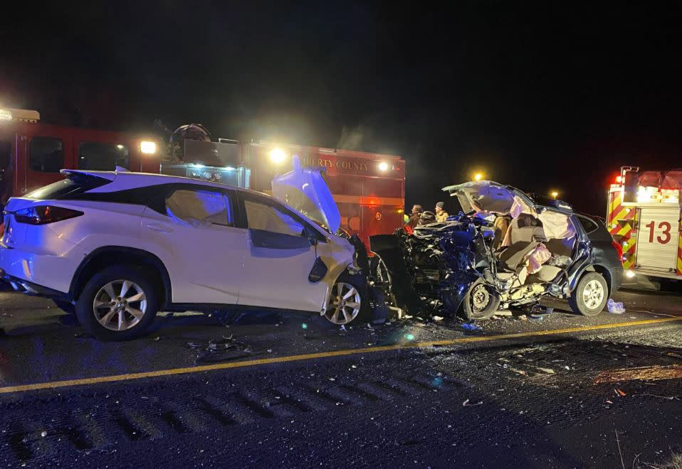 IMAGE: Georgia crash scene