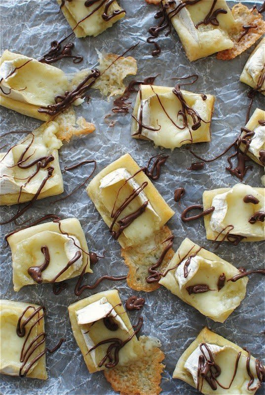 <strong>Get the <a href="http://bevcooks.com/2013/03/nutella-brie-bites/" target="_blank">Nutella Brie Bites recipe</a> by Bev Cooks</strong>