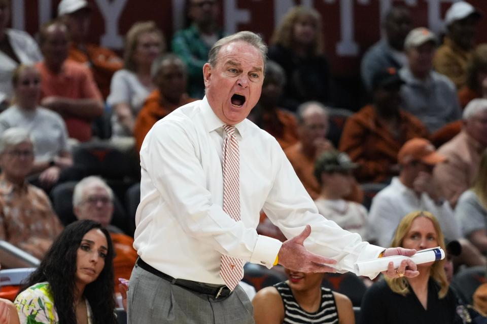 Texas coach Vic Schaefer expressed frustration at the scheduling after Texas' 74-48 win over West Virginia on Sunday. Before this past week, the Horns had not had a five-day break between Big 12 games. They visit Oklahoma after a five-day break Saturday.