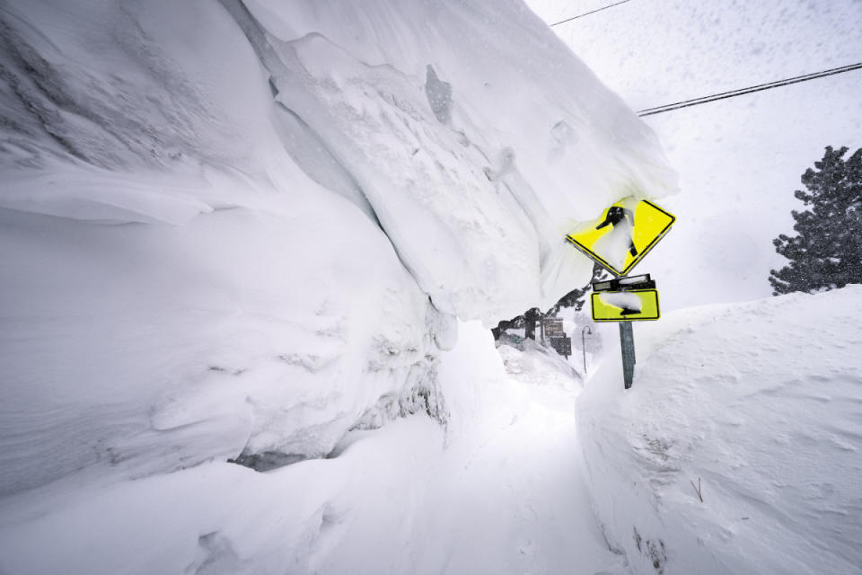 When beacon-shovel-probe is mandatory for every trip to the market.<p>Photo: Christian Pondella</p>