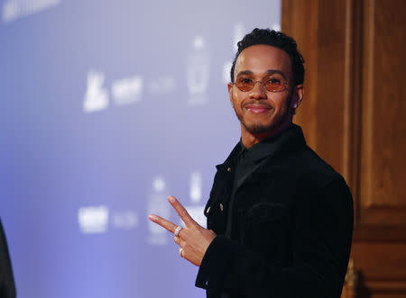 Formula 1 driver Lewis Hamilton arrives to the FIA awards ceremony in St. Petersburg, Russia December 7, 2018. REUTERS/Anton Vaganov