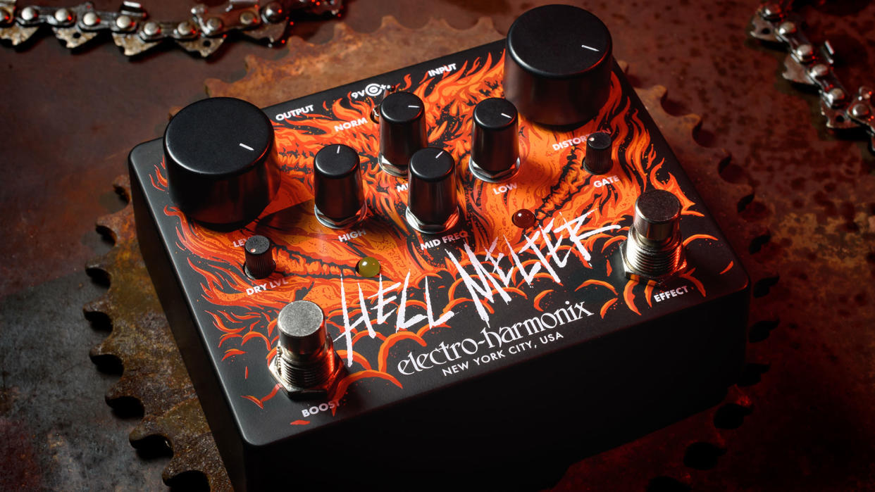  Electro-Harmonix Hell Melter distortion pedal 