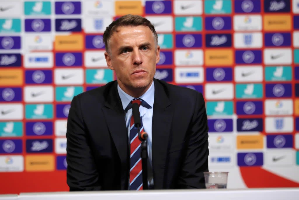 England Women manager Phil Neville (Getty Images)