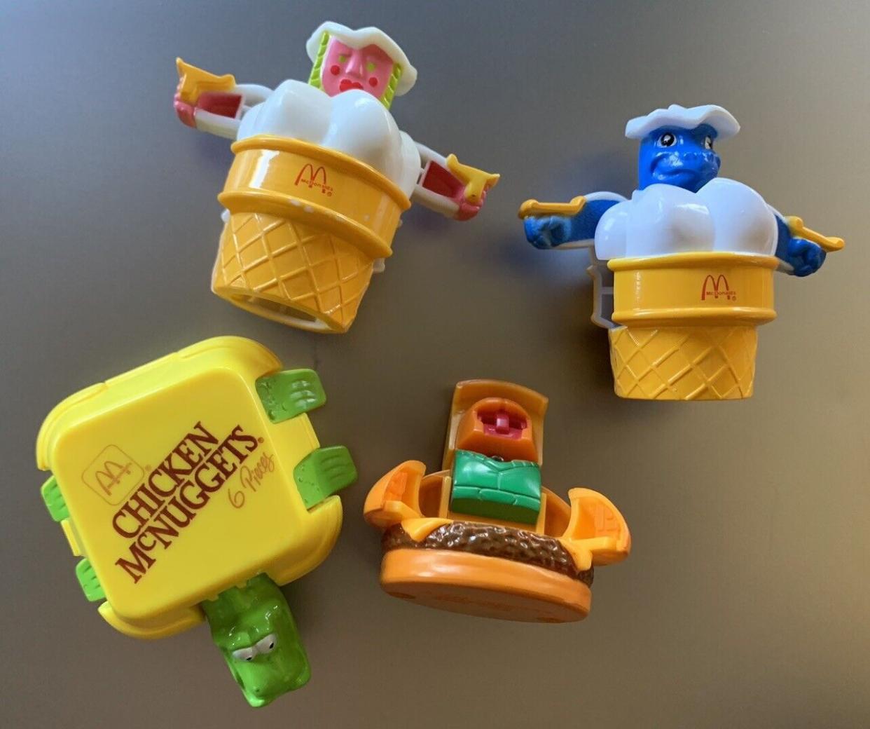 McDonald's Changeables happy meal toys