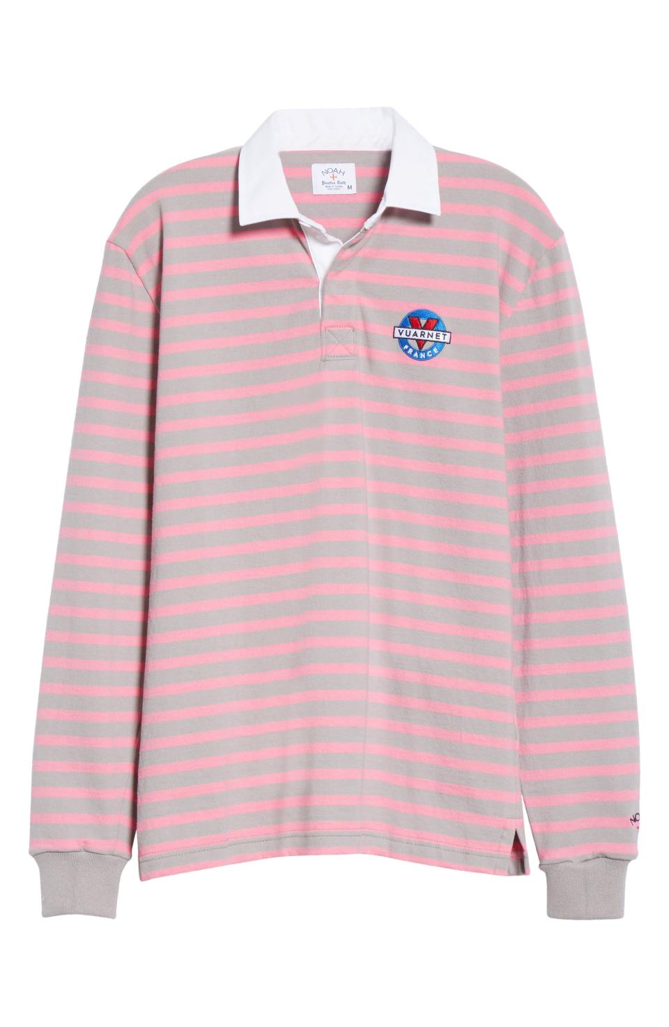 Logo Stripe Rugby Shirt