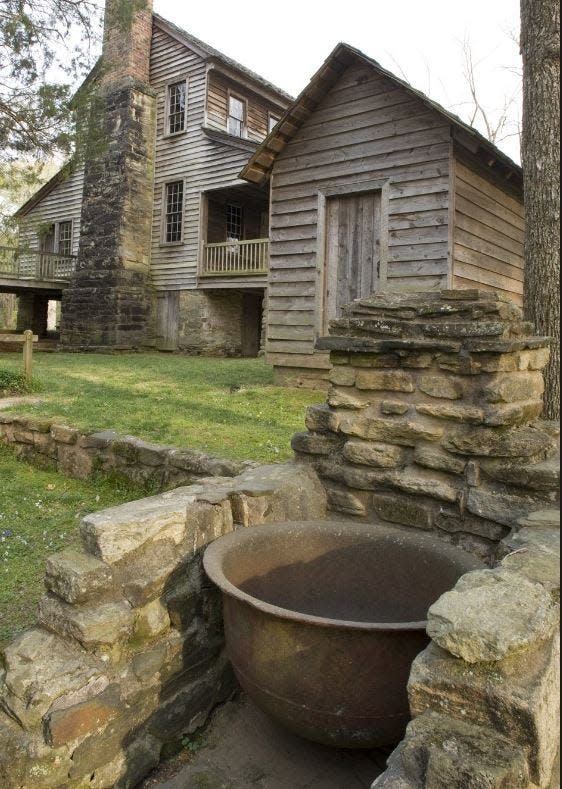 The Traveler's Rest plantation home is located outside Toccoa.