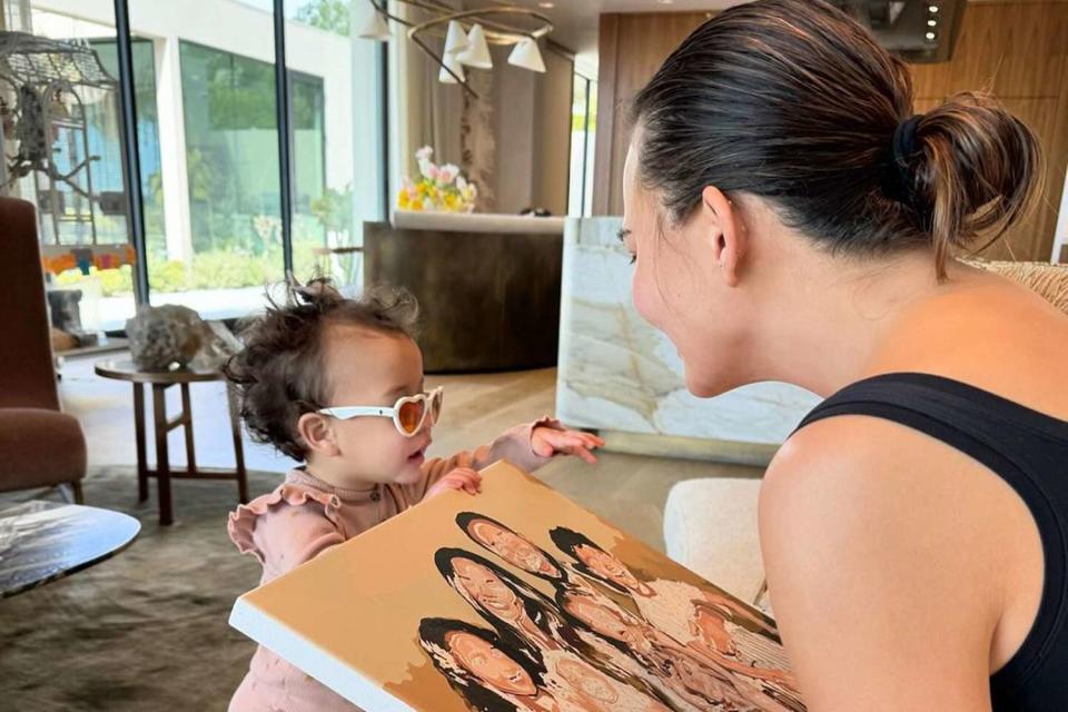 <p>Chrissy Teigen/Instagram</p> Chrissy Teigen shares a family photo