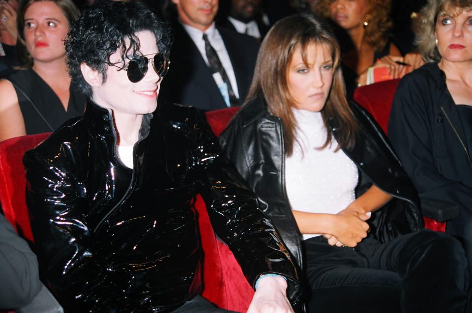 Michael Jackson & Lisa-Marie Presley (Photo by Jeff Kravitz/FilmMagic)