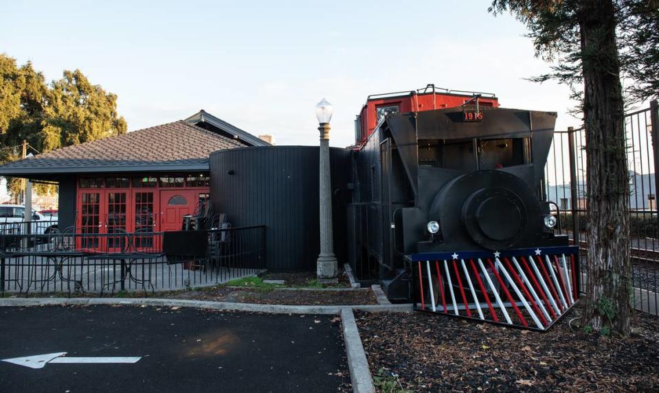 Central Station Bar and Grill in Turlock, Calif., Tuesday, Dec. 6, 2022.