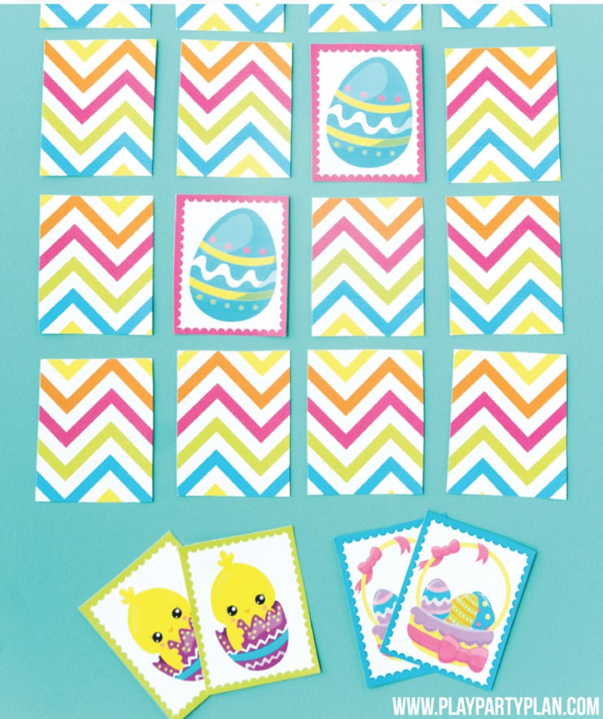 easter games for kids easter memory game