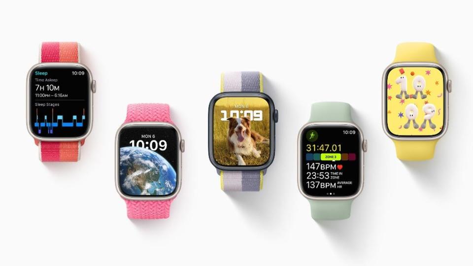 蘋果今年傳將推出3款Apple Watch，將主打體溫感測功能。（圖／翻攝自蘋果官網）