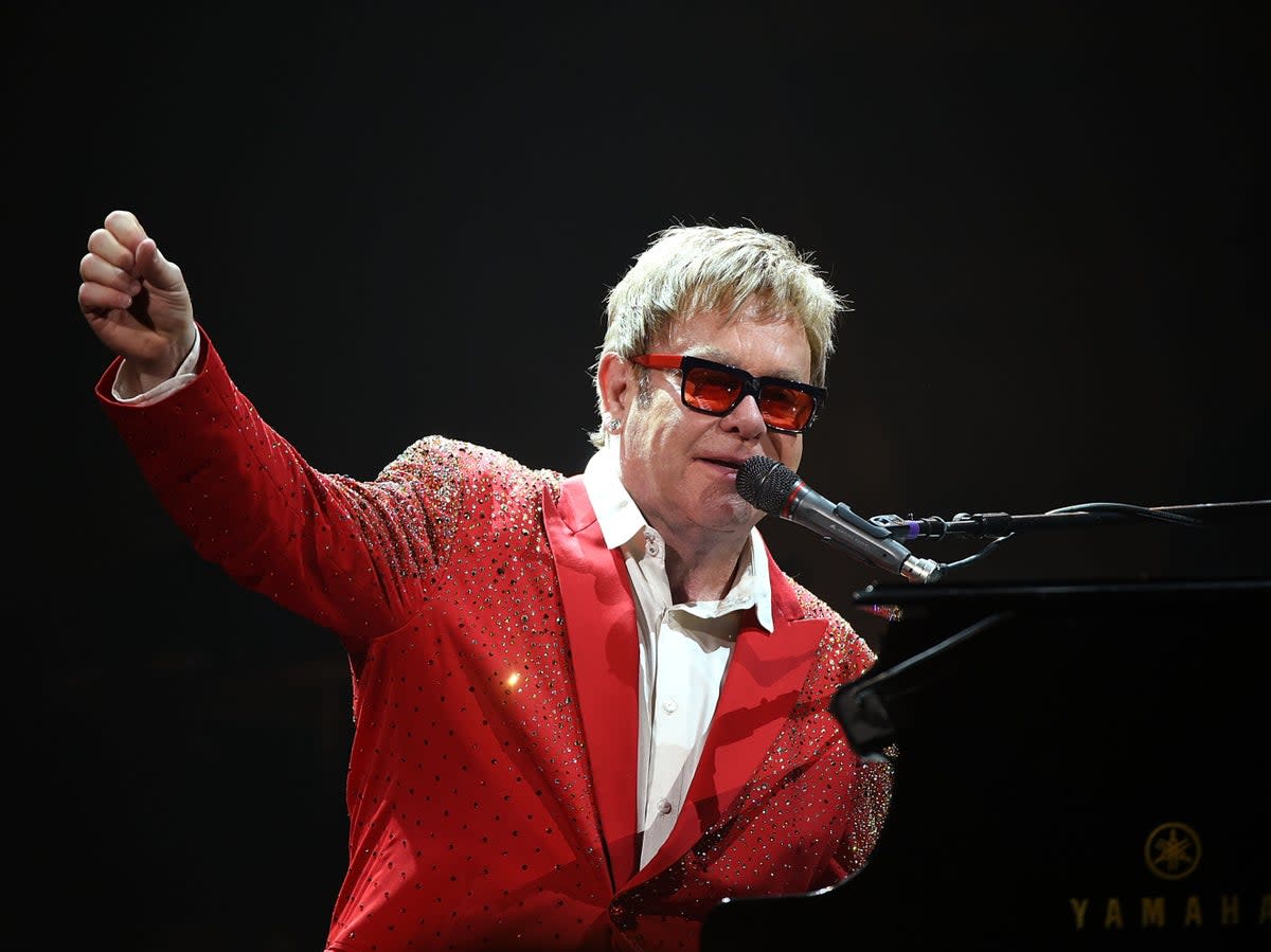 Elton John will close Glastonbury 2023 (Getty)