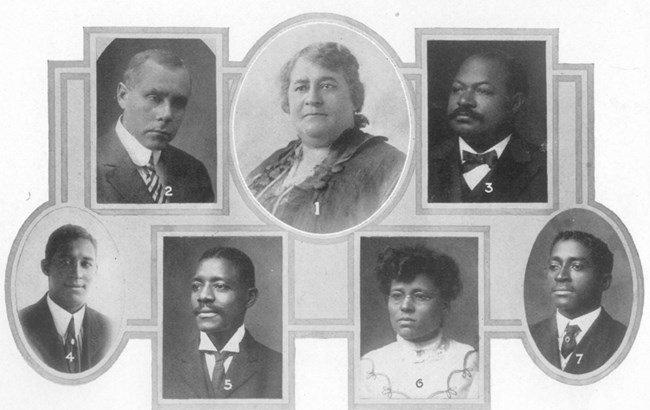 St. Luke Bank officers — Maggie L Walker National Historic Site