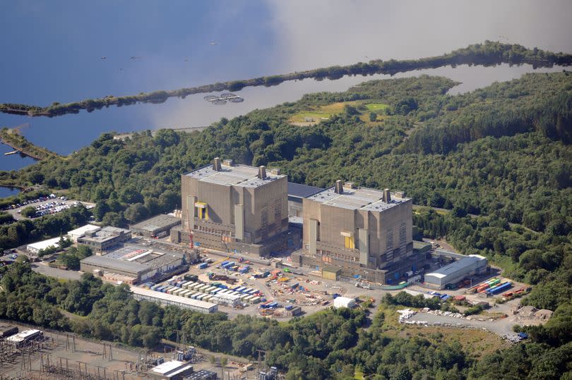 The Trawsfynydd nuclear power plant pictured in 2012