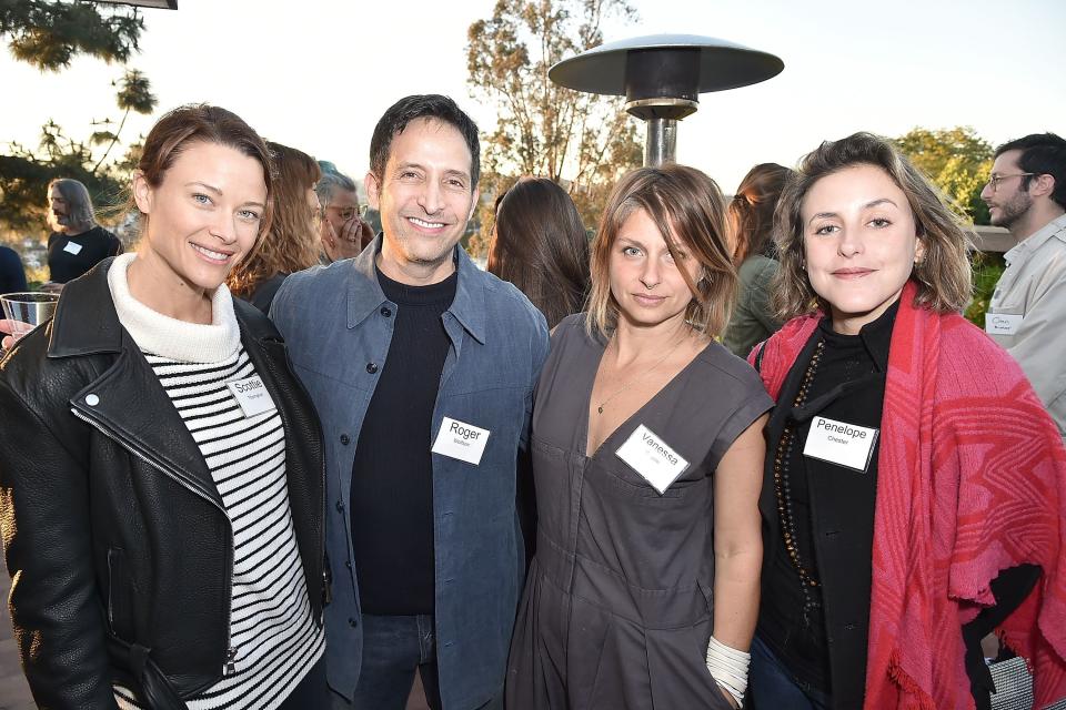 One Time use

LOS ANGELES, CA - FEBRUARY 25:  Scottie Thompson, Roger Wolfson, Vanessa Wruble and Penelope Chester attend A Conversation with the Center for Reproductive Rights at Private Residence on February 25, 2018 in Los Angeles, California.  (Photo by David Crotty/Patrick McMullan via Getty Images) ORG XMIT: 775130231 [Via MerlinFTP Drop]