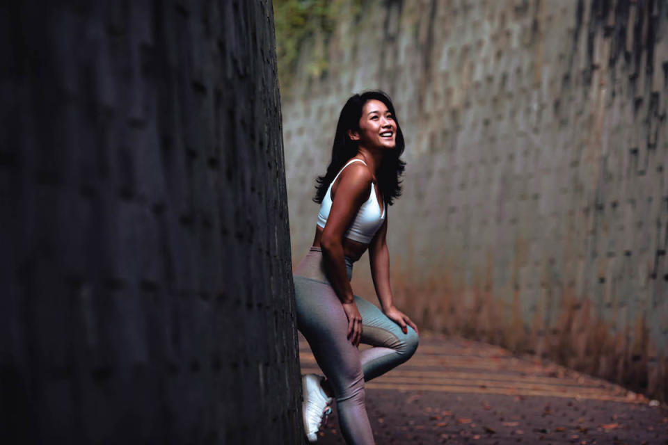 Melanie started her own yoga and fitness studio - Warrior Studios at Hong Kong Street. 