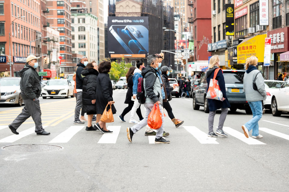 New York has shut down its public schools amid rising COVID-19 cases. Photo: Noam Galai/Getty Images