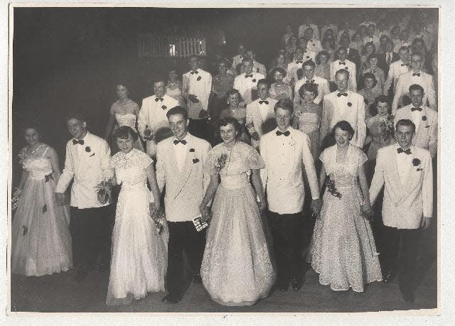 1951: North-Central Senior Prom, Binghamton. 