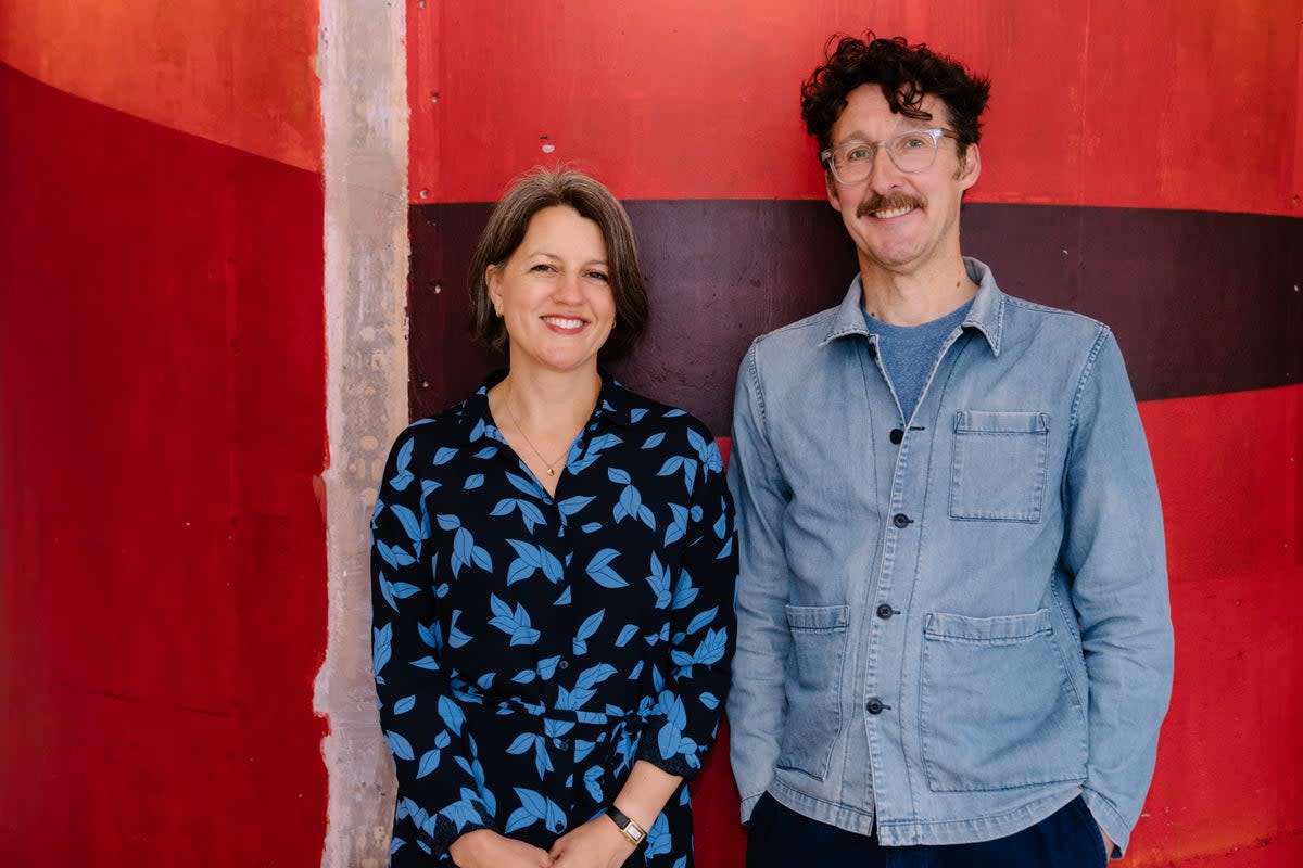 Executive Director of the Donmar Warehouse Henny Finch with its incoming Artistic Director Tim Sheader (Helen Murray)