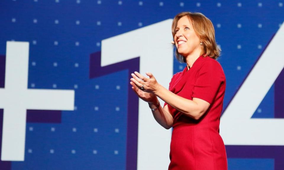 Susan Wojcicki, YouTube CEO.