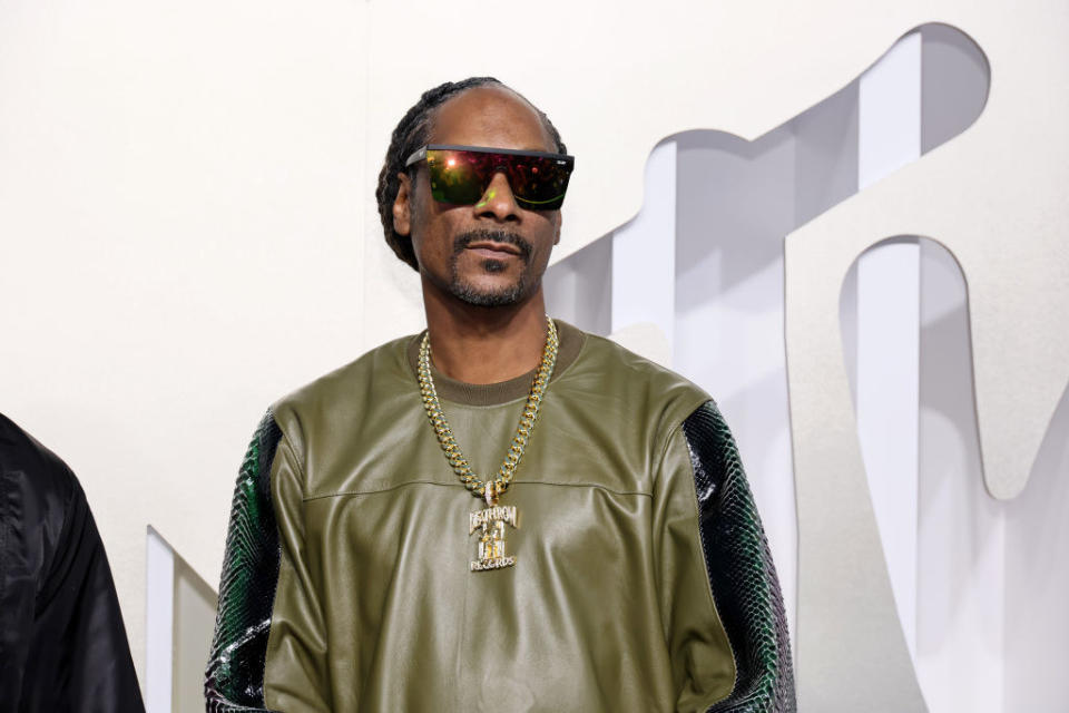 Closeup of Snoop Dogg