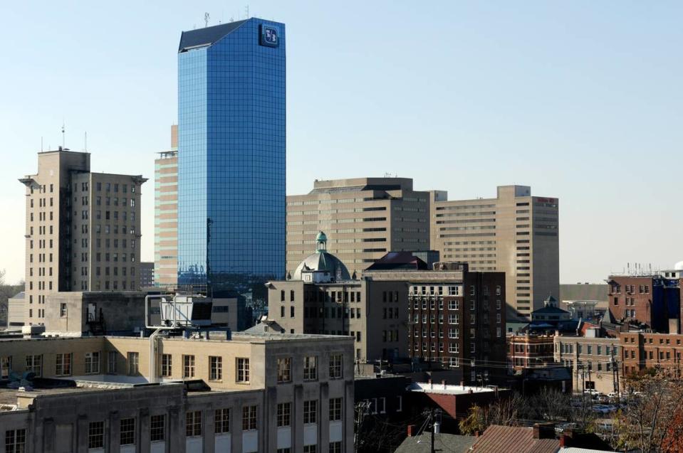 Downtown Lexington skyline. Photo by Tom Eblen | teblen@herald-leader.com