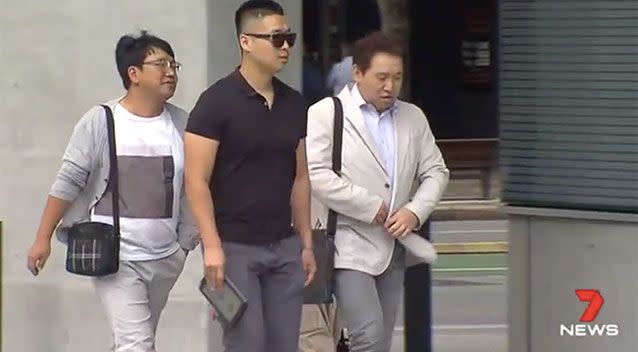 Eunji Ban's family have flown in for the trial. Source: 7 News