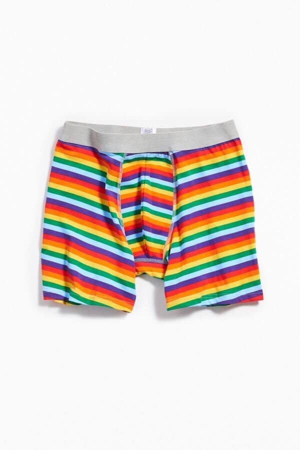 Rainbow Stripe Boxer Brief