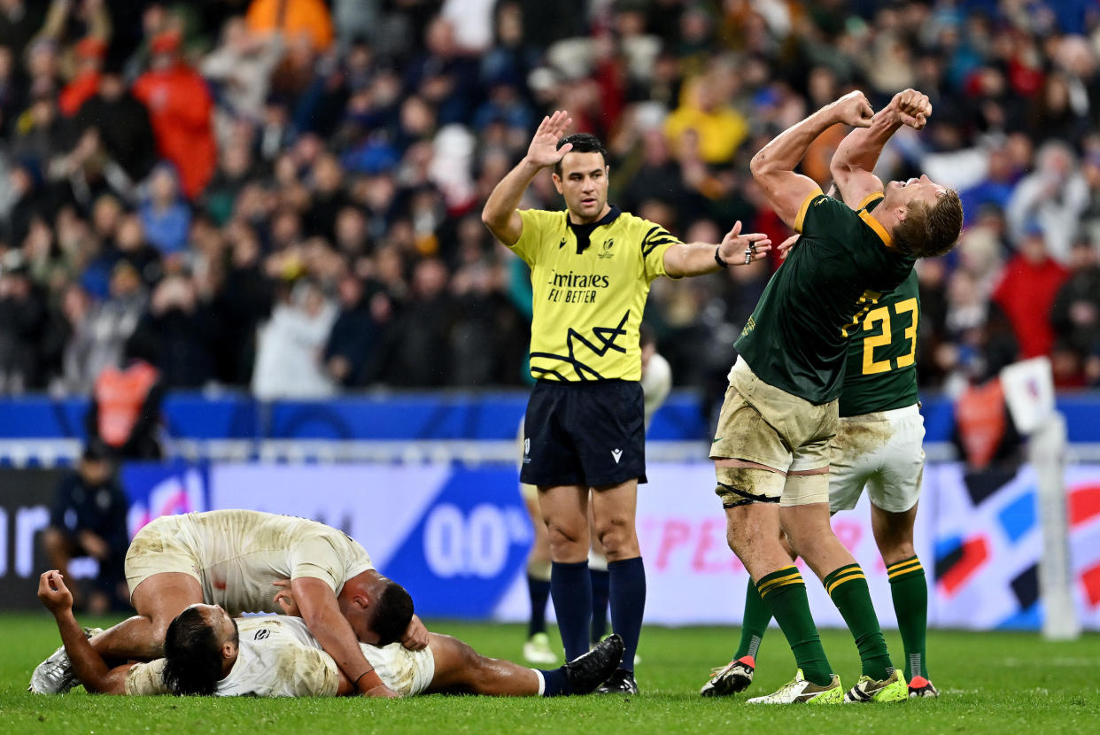 The thrill of victory, the agony of defeat. (Dan Mullan/Getty Images)