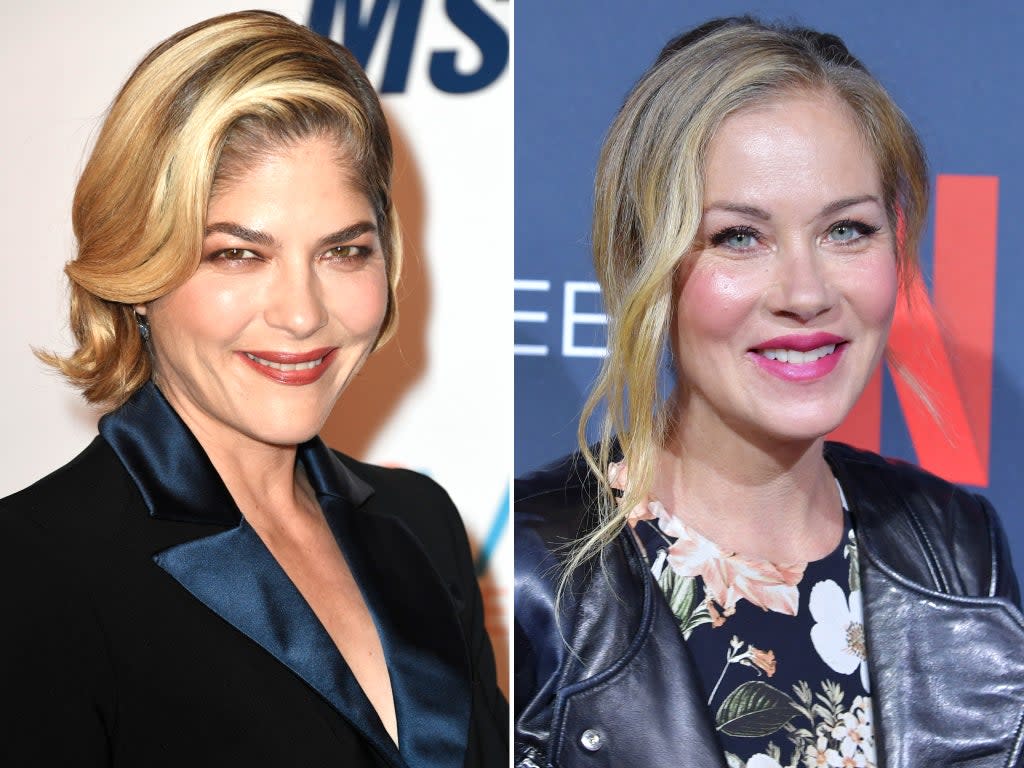 Selma Blair shared support to Christina Applegate over shared MS diagnosis (Getty)