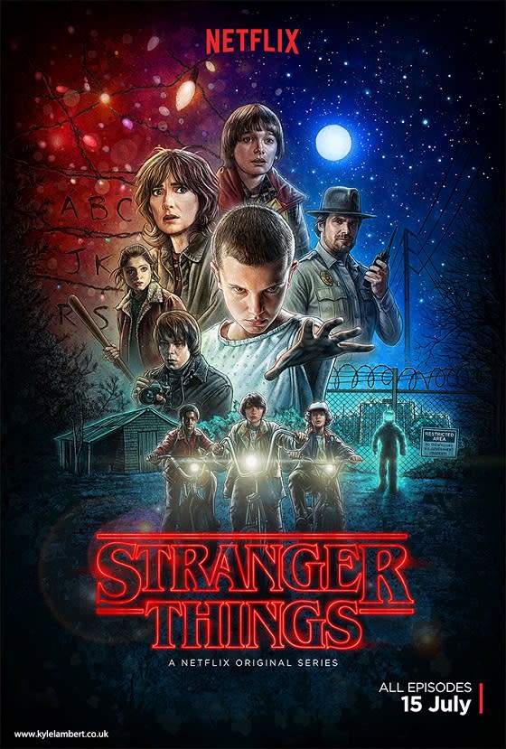 stranger things poster lambert