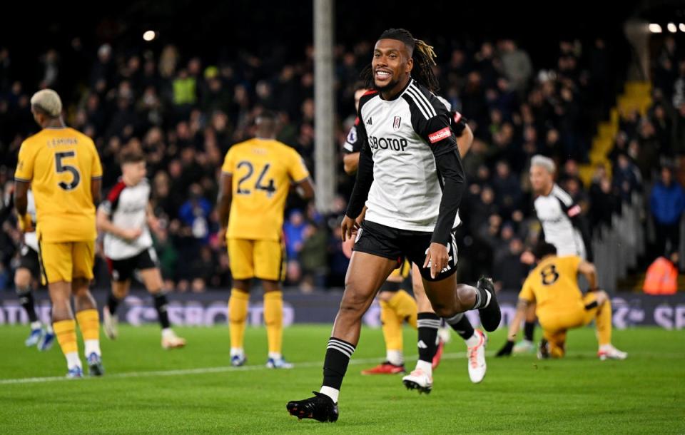 Alex Iwobi opened the scoring for Fulham (Getty Images)