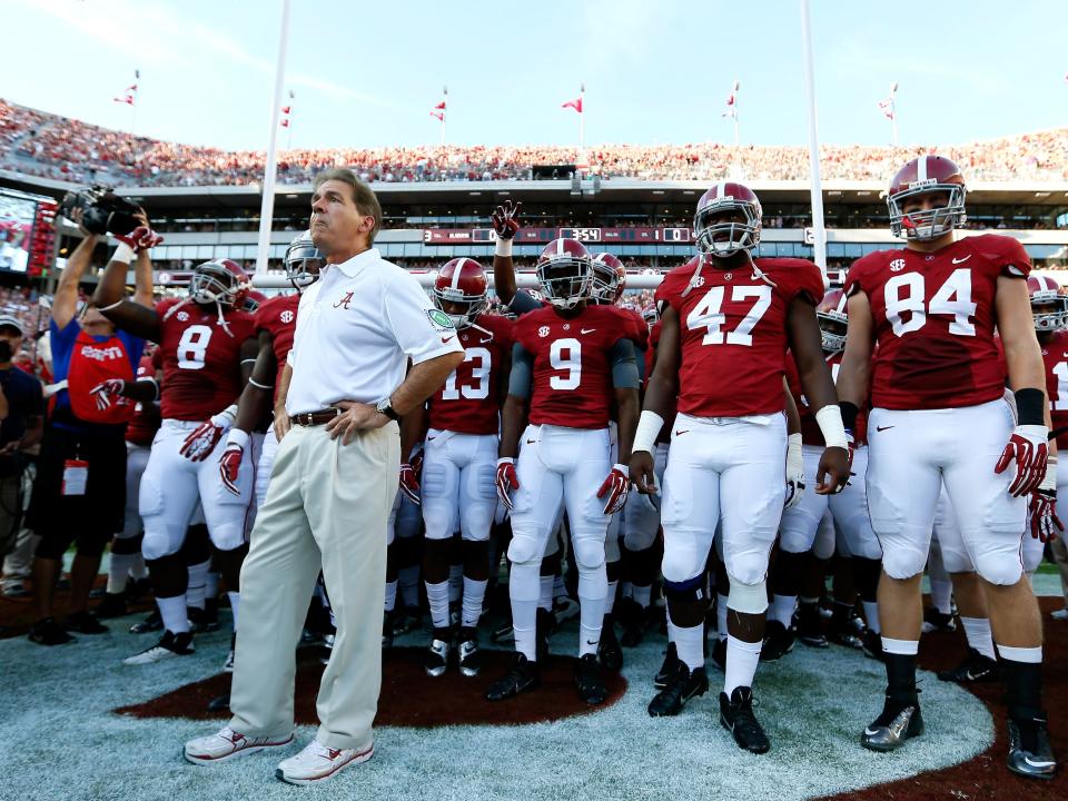 Nick Saban, Alabama Football