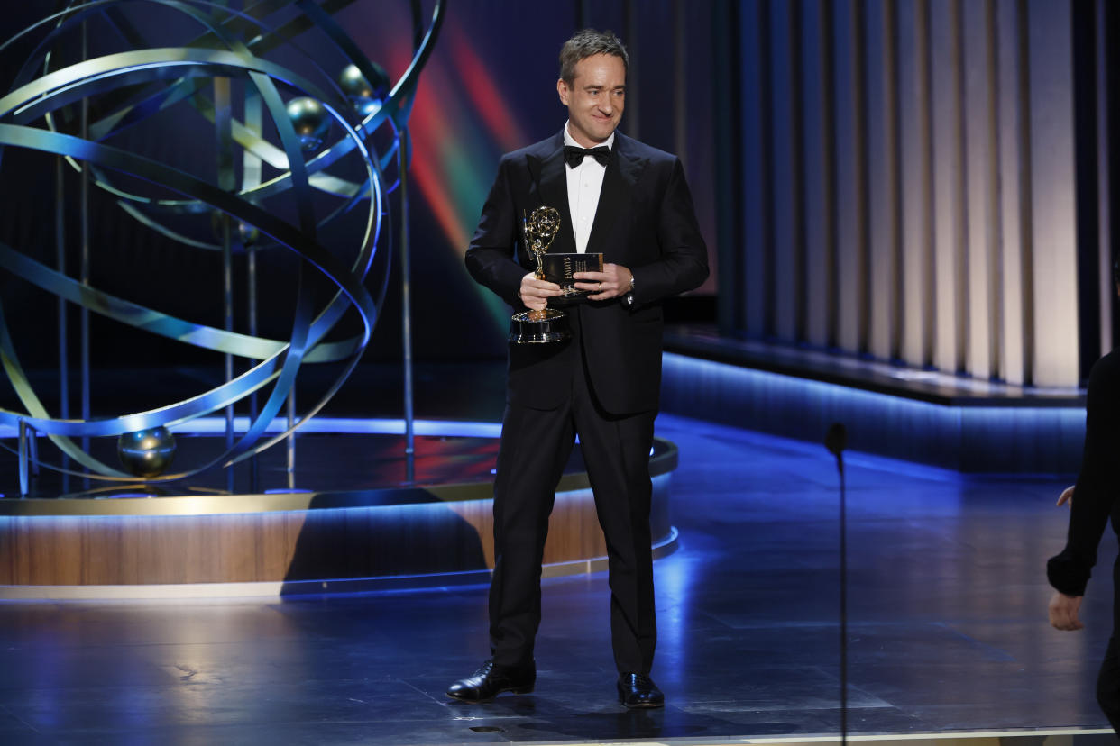 Matthew MacFayden cerró su etapa en 'Succession' ganando el segundo Emmy de su carrera y por el mismo personaje. (Foto de Robert Gauthier / Los Angeles Times via Getty Images)