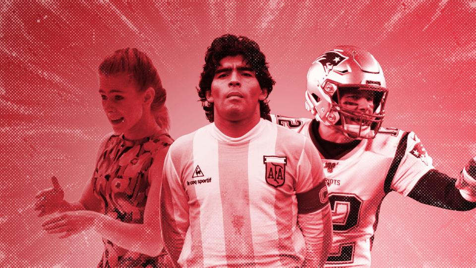 Tonya Harding's ex-husband assaulted her biggest figure skating rival; Diego Maradona's "hand of God" goal in the World Cup raised eyebrows; Tom Brady was embroiled in "Deflategate."
