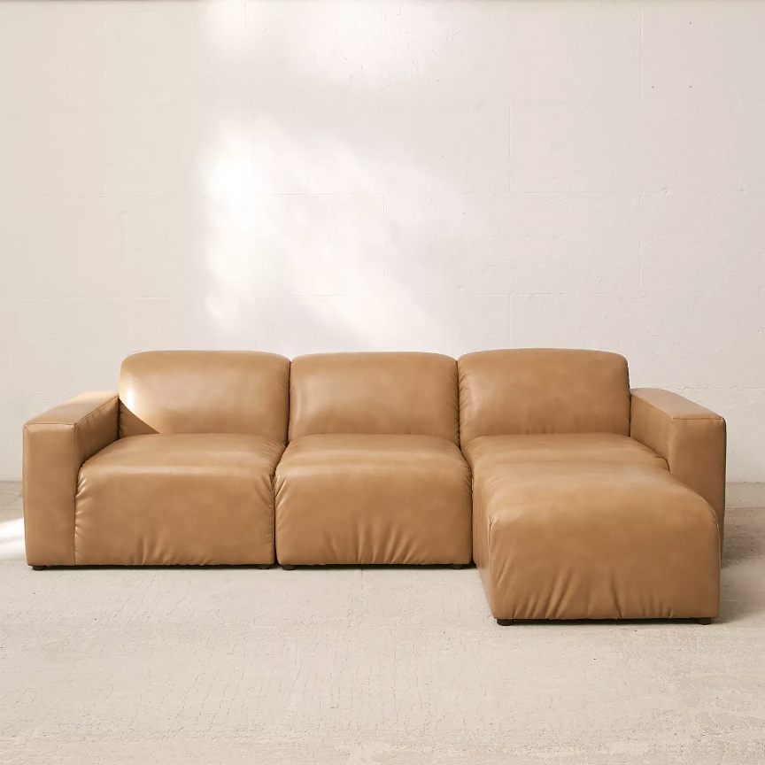 <p><a href="https://go.redirectingat.com?id=74968X1596630&url=https%3A%2F%2Fwww.urbanoutfitters.com%2Fshop%2Fmodular-recycled-leather-sofa&sref=https%3A%2F%2Fwww.esquire.com%2Flifestyle%2Fg42217798%2Fbest-leather-sofas%2F" rel="nofollow noopener" target="_blank" data-ylk="slk:Shop Now;elm:context_link;itc:0;sec:content-canvas" class="link ">Shop Now</a></p><p>Modular Recycled Leather Sofa</p><p>urbanoutfitters.com</p><p>$2376.00</p>