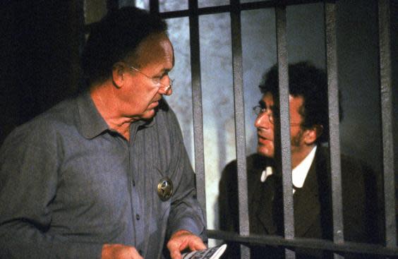 Hackman as Sheriff Daggett in 1992 western ‘Unforgiven’ (Sky)